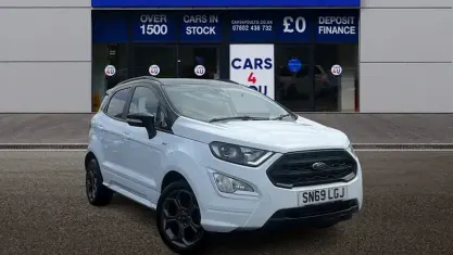 Used Ford Ecosport ST-Line 125 HP (91 kW) 2019 White SUV