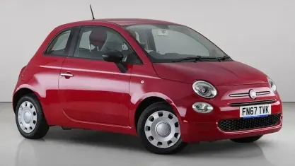 Used Fiat 500 Pop 69 HP (50 kW) 2017 Red Hatchback