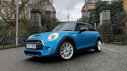 Begagnad Mini Cooper S Hatch 192 HK (141 kW) 2017 Blå Halvkombi