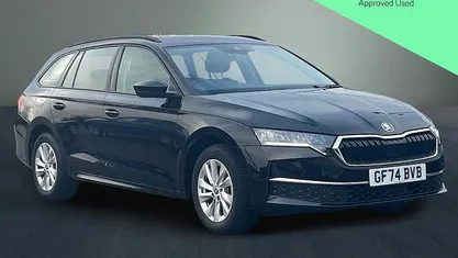 Used Skoda Octavia SE Technology 116 HP (85 kW) 2024 Black magic pearl effect Estate