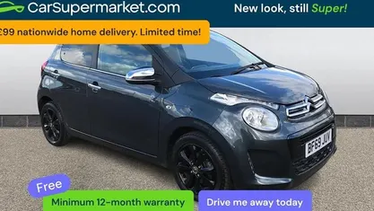 Used Citroën C1 Origins 72 HP (52 kW) 2019 Grey Hatchback