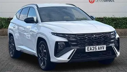 White Used 2025 Hyundai Tucson N Line SUV | £28,195 (Fair price)