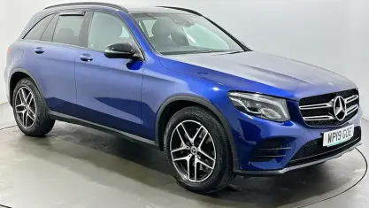 Used Mercedes GLC250 AMG 211 HP (155 kW) 2019 Blue SUV