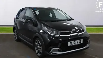 Used Kia Picanto X-Line 67 HP (49 kW) 2022 Black Hatchback