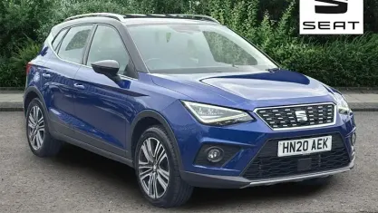 Used Seat Arona XCELLENCE 116 HP (85 kW) 2020 Blue SUV