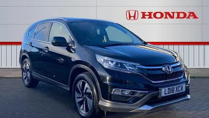 Black Used 2018 Honda CR-V EX SUV | £13,998 (Fair price)