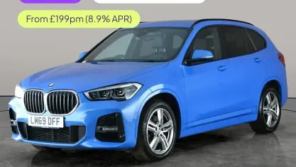 Used BMW X1 M Sport 192 HP (141 kW) 2019 Blue SUV