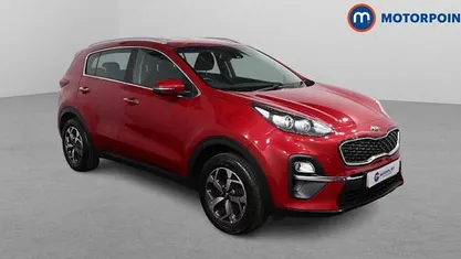 Used Kia Sportage 136 HP (100 kW) 2021 Red SUV