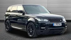 Black Used 2016 Land Rover Range Rover Sport HSE SUV | £17,990 (Good price)