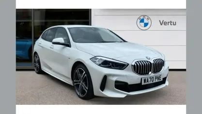 Used BMW 118 M Sport 140 HP (102 kW) 2020 White Hatchback
