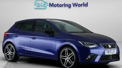 Used Seat Ibiza FR Sport 110 HP (80 kW) 2021 Blue Hatchback