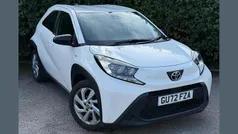 White Used 2022 Toyota Aygo PURE Hatchback | £11,199 (Fair price)