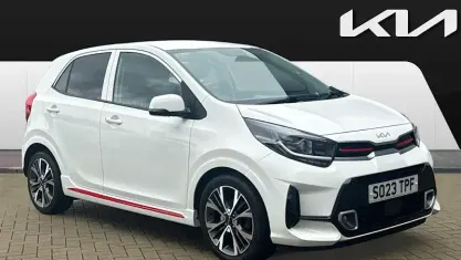 Used Kia Picanto GT-Line 67 HP (49 kW) 2023 White Hatchback