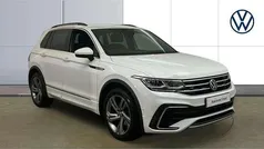 White Used 2022 VW Tiguan R-line Edition SUV | £27,000 (Fair price)