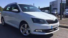 White Used 2015 Skoda Fabia SE L Estate | £9,495 (Fair price)