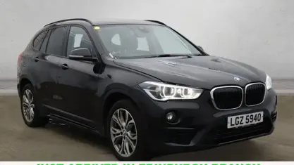 Used BMW X1 Sport Line 190 HP (139 kW) 2018 Black SUV