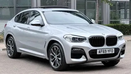 Used BMW X4 M Sport 190 HP (139 kW) 2019 Silver SUV