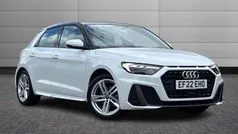 White Used 2022 Audi A1 S-Line Hatchback | £22,750 (Fair price)