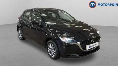 Used Mazda 2 75 HP (55 kW) 2023 Black Hatchback