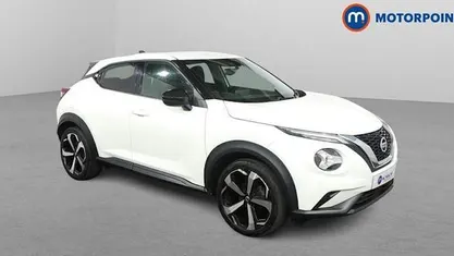 Used Nissan Juke Tekna 117 HP (86 kW) 2019 White SUV