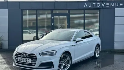 Used Audi A5 S-Line 286 HP (210 kW) 2017 White Coupe