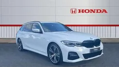 White Used 2022 BMW 320 M Sport Estate | £23,396 (Fair price)