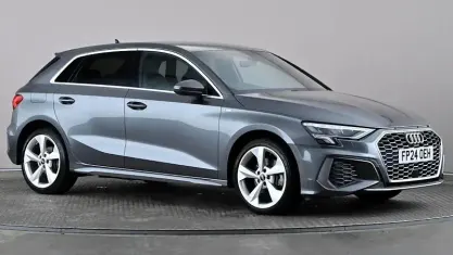 Used Audi A3 Sportback e-tron S-Line 204 HP (150 kW) 2024 Grey Hatchback