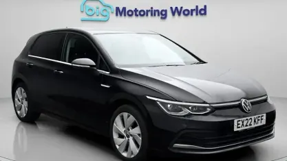 Used VW Golf VIII Style 131 HP (96 kW) 2022 Black Hatchback