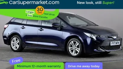 Używany Toyota Corolla 122 KM (89 kW) 2021 Niebieski Kombi