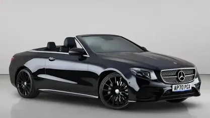 Used Mercedes E350 AMG Line Premium Plus 299 HP (219 kW) 2019 Black Cabriolet