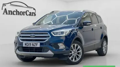 Used Ford Kuga Titanium 150 HP (110 kW) 2019 Blue SUV