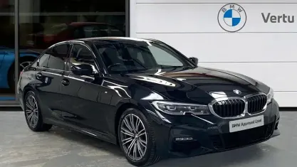 Begagnad BMW 320 M Sport 184 HK (135 kW) 2022 Svart Sedan
