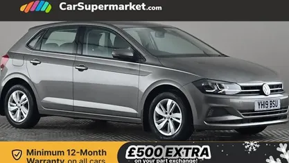 Grey Used 2019 VW Polo SE Hatchback | £11,497 (Fair price)