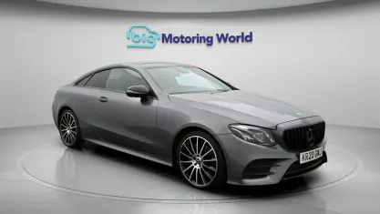 Used Mercedes E300 AMG line 245 HP (180 kW) 2020 Grey Coupe