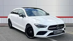 White Used 2023 Mercedes CLA220 Shooting Brake AMG Line Premium Plus Estate | £28,442 (Fair price)