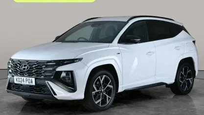 Used Hyundai Tucson N Line 215 HP (158 kW) 2024 White SUV