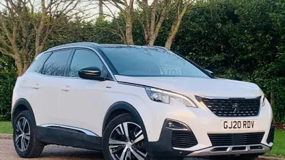 Used Peugeot 3008 GT-line 131 HP (96 kW) 2020 White SUV