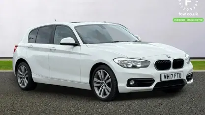 Usado BMW 118 Sport Line 150 CV (110 kW) 2017 Blanco Utilitario