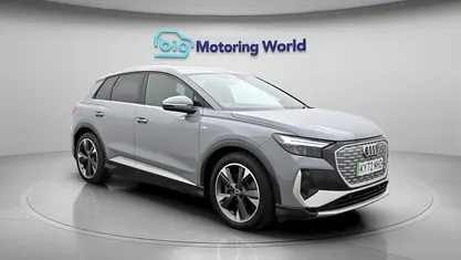 Used Audi Q4 e-tron S-Line 219 kW (299 HP) 2022 Grey SUV