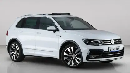 Used VW Tiguan R-line 150 HP (110 kW) 2019 White SUV