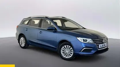 Used MG MG4 EV Trophy 150 kW (204 HP) 2021 Blue Hatchback