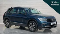 Blue Used 2021 VW Tiguan Active SUV | £21,519 (Fair price)