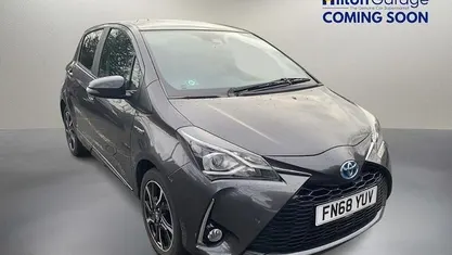 Grey Used 2018 Toyota Yaris Hybrid Design Hatchback | £11,150 (Fair price)