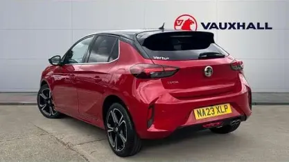 Used Vauxhall Corsa Ultimate 131 HP (96 kW) 2023 Red Hatchback