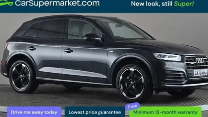 Used Audi Q5 Black Edition 299 HP (219 kW) 2020 Grey SUV