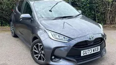 Grey Used 2023 Toyota Yaris Hybrid Design Hatchback | £18,799 (Fair price)