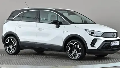 Used Vauxhall Crossland Ultimate 110 HP (80 kW) 2023 White SUV