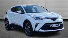 White Used 2023 Toyota C-HR Design SUV | £21,499 (Fair price)