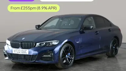 Used BMW 330e M Sport 292 HP (214 kW) 2022 Blue Sedan