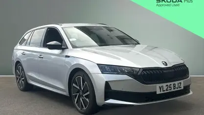 Used Skoda Octavia SportLine 150 HP (110 kW) 2025 Silver Estate